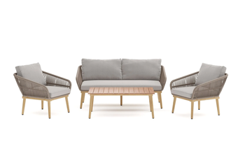 Sittegruppe ute i aluminium 